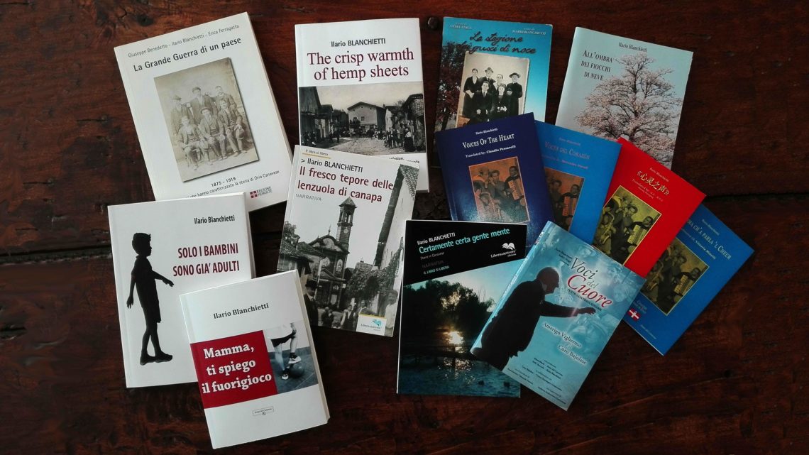 15 nov 2019 – Ilario Blanchietti racconta i suoi lavori e l’ultimo libro